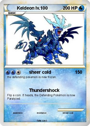 Pokemon Keldeon lv.100