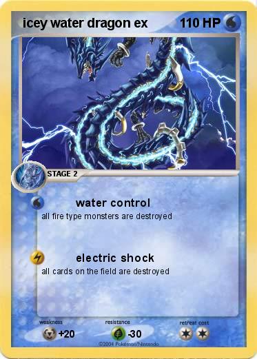 Pokemon  icey water dragon ex