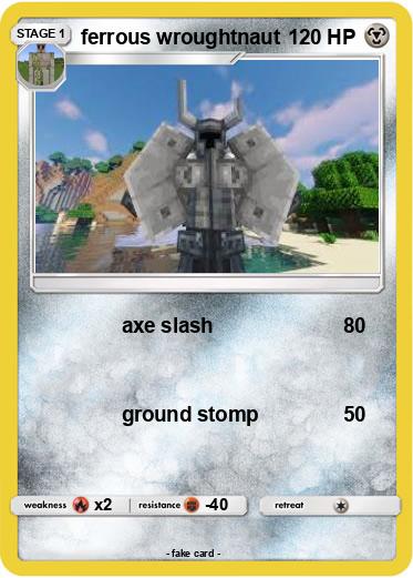 Pokemon ferrous wroughtnaut