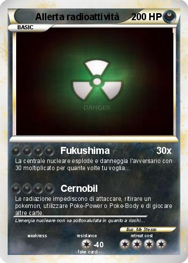 Pokemon Allerta radioattività