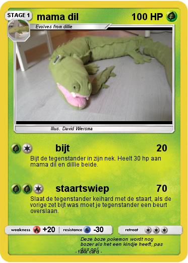 Pokemon mama dil