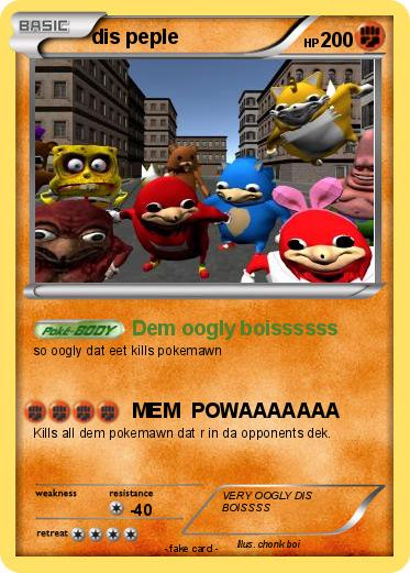 Pokemon dis peple