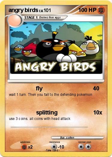 Pokemon angry birds