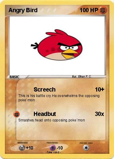 Pokemon Angry Bird