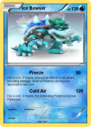 Pokemon Ice Bowser