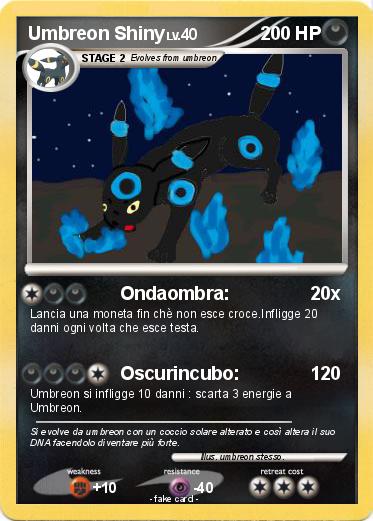 Pokemon Umbreon Shiny