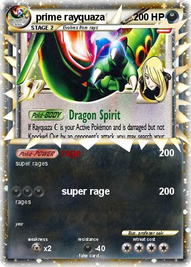 Pokemon prime rayquaza