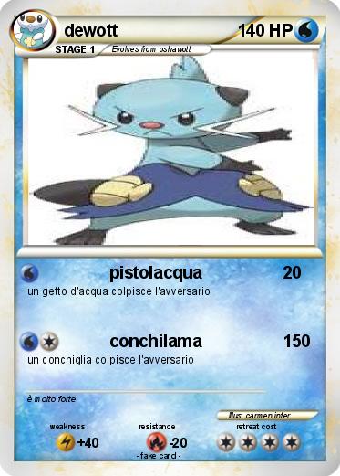 Pokemon dewott