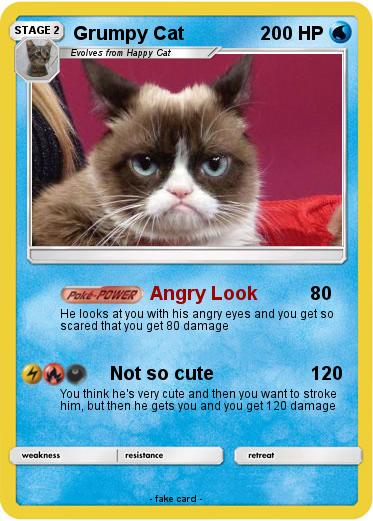 Pokemon Grumpy Cat