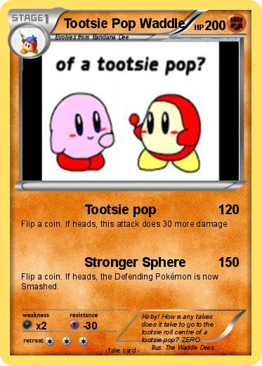 Pokemon Tootsie Pop Waddle