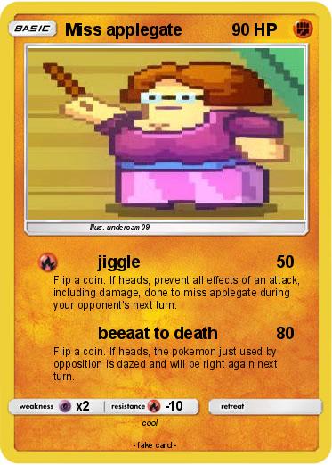 Pokemon Miss applegate