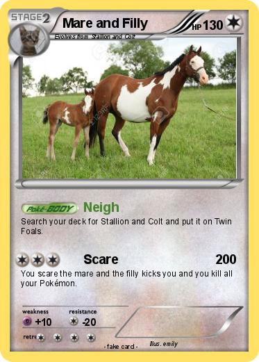 Pokemon Mare and Filly