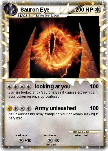 Pokemon Sauron Eye