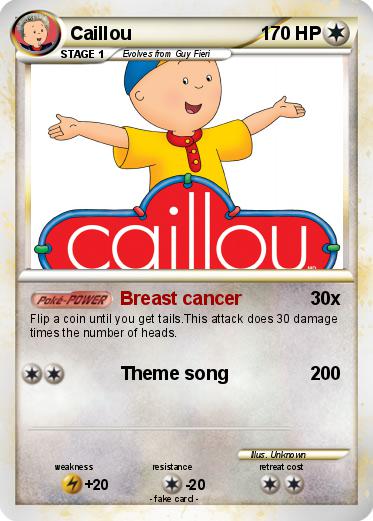 Pokemon Caillou
