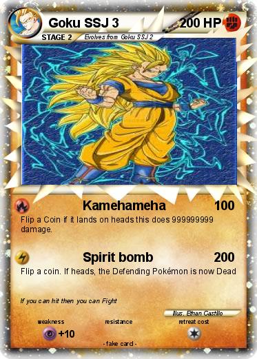 Pokemon Goku SSJ 3