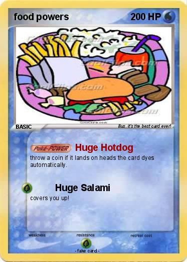 Pokemon food powers