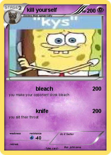 Pokemon kill yourself