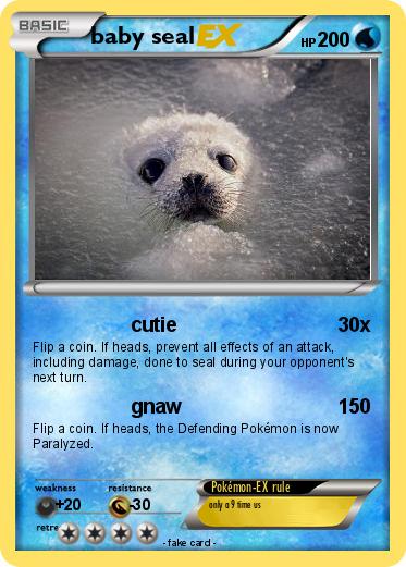 Pokemon baby seal