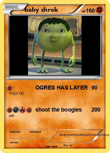 Pokemon baby shrek