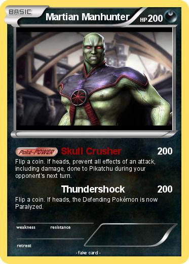 Pokemon Martian Manhunter