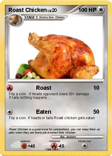 Pokemon Roast Chicken