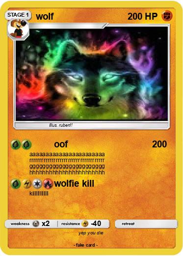 Pokemon wolf