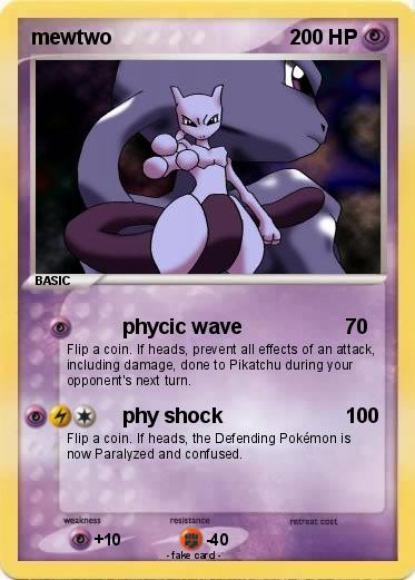 Pokemon mewtwo