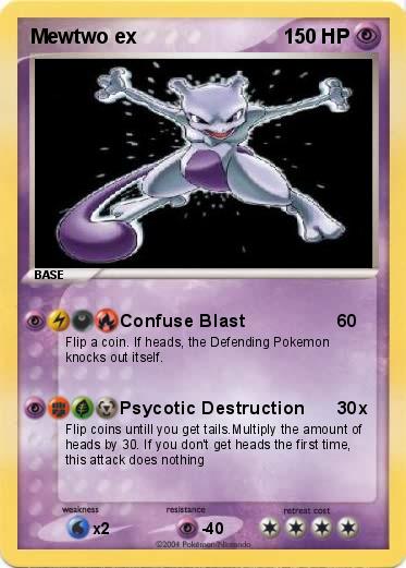 Pokemon Mewtwo ex