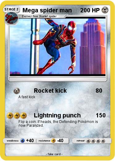 Pokemon Mega spider man
