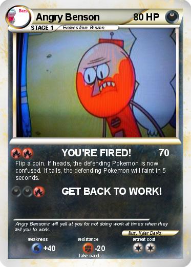 Pokemon Angry Benson