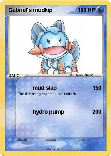Pokemon Gabriel's mudkip