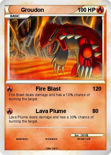 Pokemon Groudon