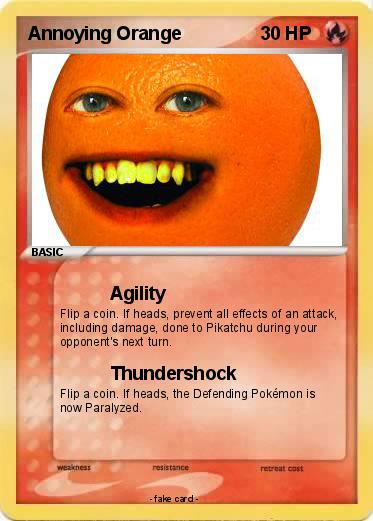 Pokemon Annoying Orange
