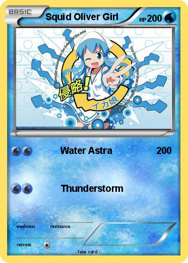 Pokemon Squid Oliver Girl