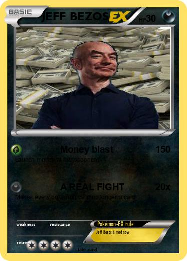 Pokemon JEFF BEZOS