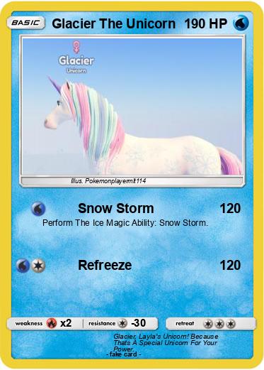 Pokemon Glacier The Unicorn
