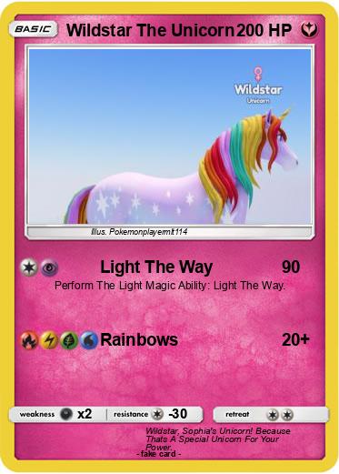 Pokemon Wildstar The Unicorn