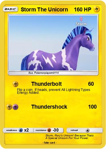 Pokemon Storm The Unicorn