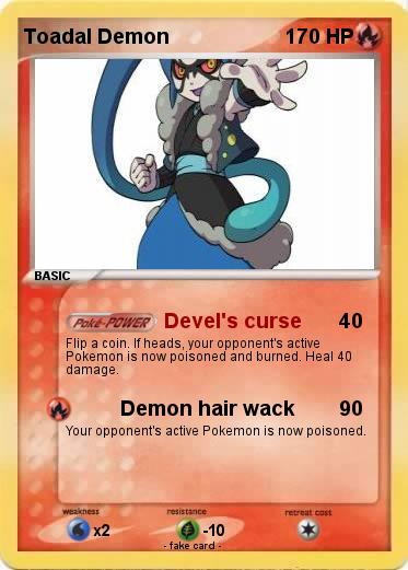 Pokemon Toadal Demon