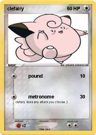 Pokemon clefairy