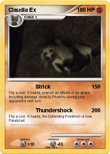 Pokemon Claudia Ex
