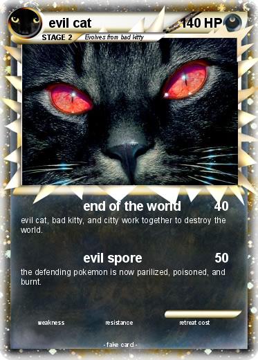 Pokemon evil cat