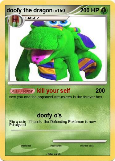 Pokemon doofy the dragon