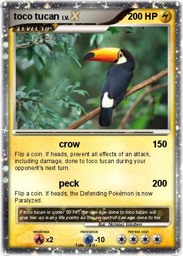 Pokemon toco tucan