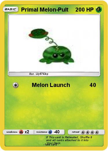 Pokemon Primal Melon-Pult