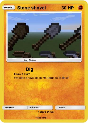 Pokemon Stone shovel