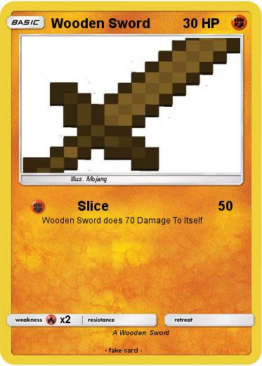 Pokemon Wooden Sword