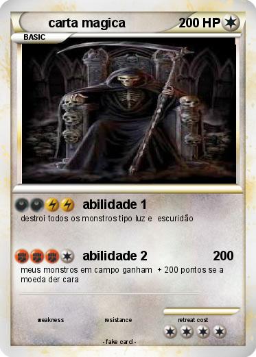 Pokemon carta magica