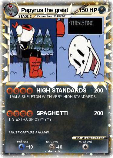 Pokemon Papyrus the great