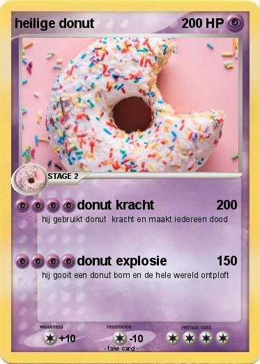Pokemon heilige donut